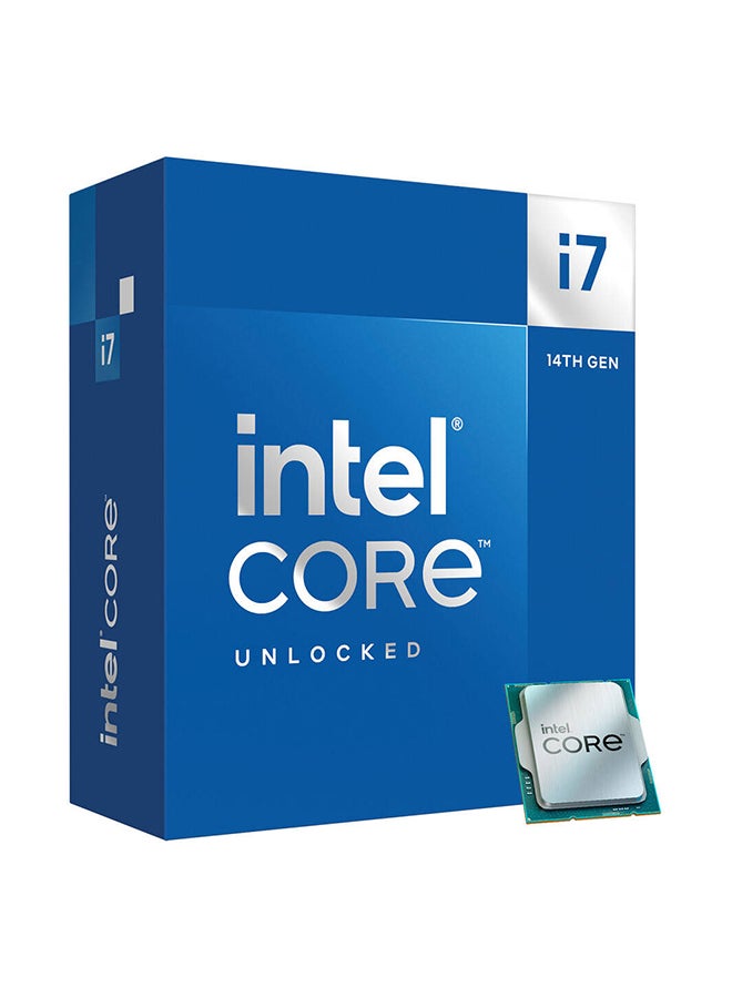 Intel Core i7-14700 2.1GHz LGA1700 Desktop Processor, 20 Core & 28 Threads, 5.4 GHz Max Turbo Boost, 33MB Cache, Integrated Intel UHD Graphics 770, 2CH DDR5 Memory / 192GB Max - Image 1